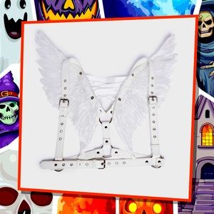 NEW! Dolls kill Divine Connection Wing Harness